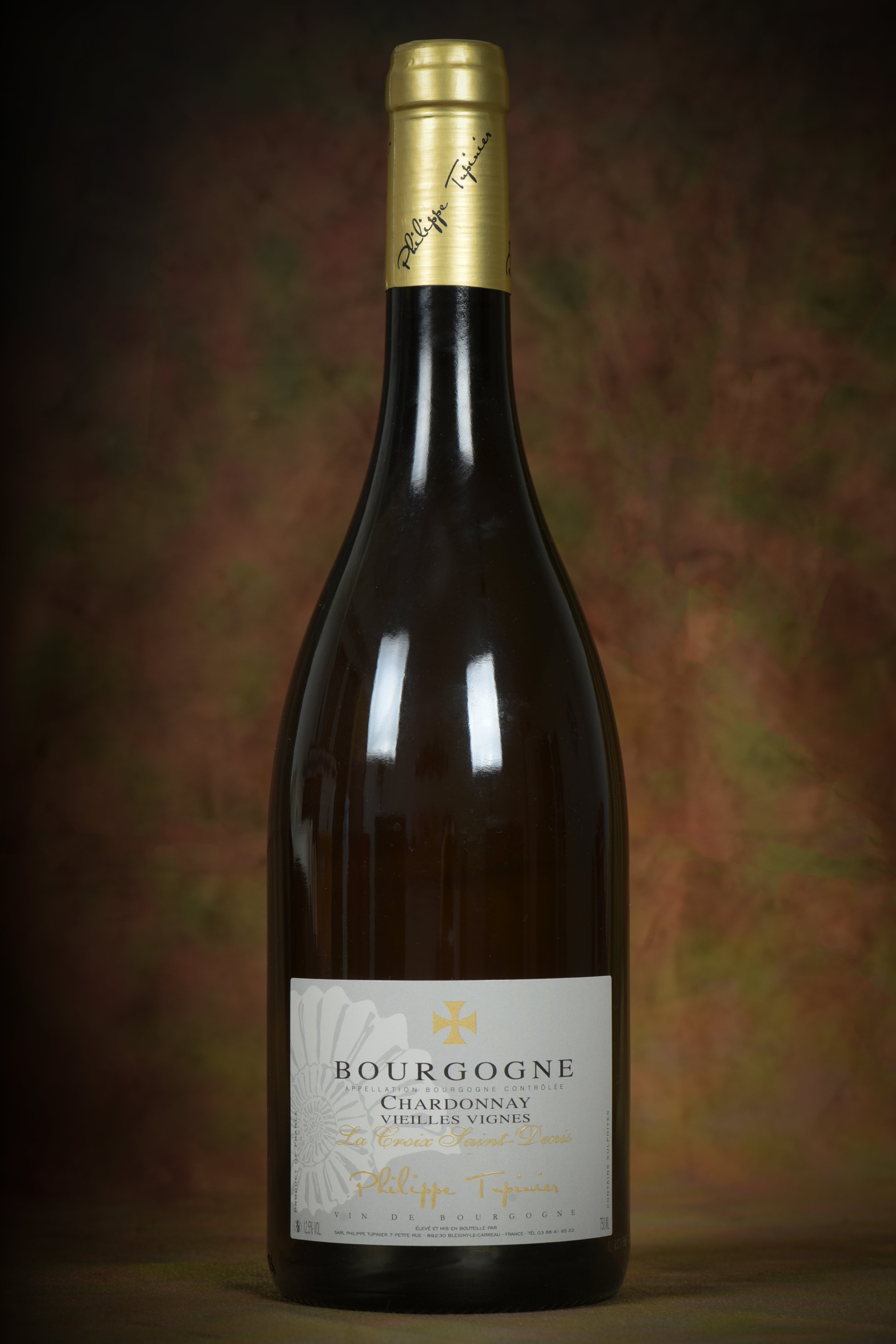 BOURGOGNE CHARDONNAY VIEILLES VIGNES 2020 CUVÉE "La Croix Saint-Denis"
