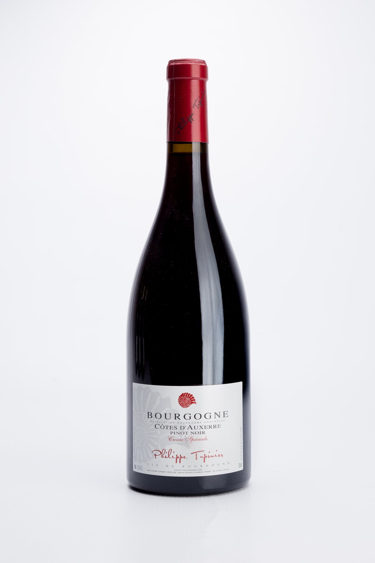 BOURGOGNE CÔTE D'AUXERRE ROUGE PINOT NOIR 2018 CUVÉE "Spéciale"
