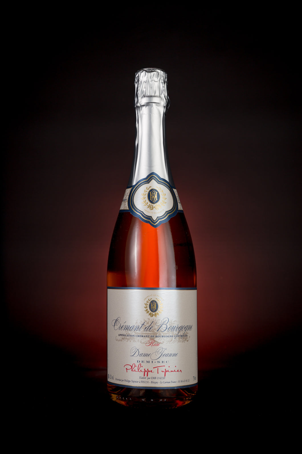 CREMANT  DEMI SEC ROSE DAME JEANNE